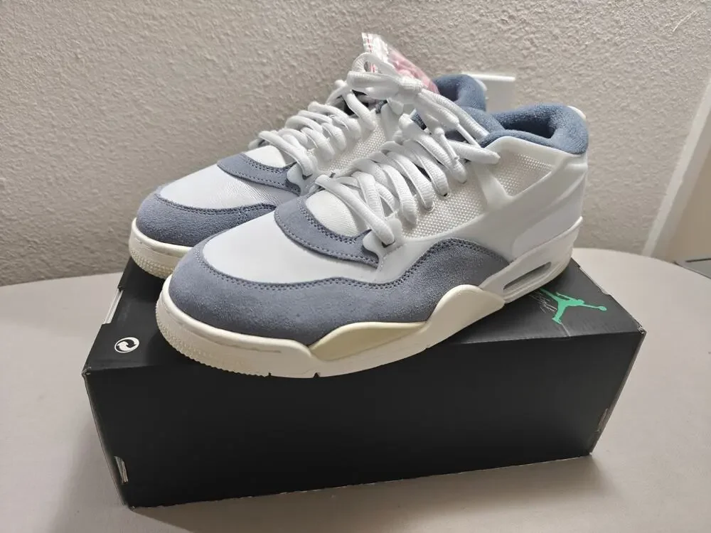 NEW Air Jordan 4 RM Diffused Blue Ashen Slate FQ7939-101 Mens Size 10.5